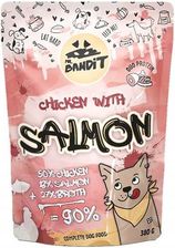 Mr. Bandit Chicken With Salmon Mokra Karma Z Kurczakiem I Łososiem Dla Psów Dorosłych 380G
