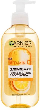 Garnier Skin Naturals Vitamin C Rozświetlający Żel Do Mycia Twarzy 200Ml