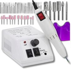 Przydasie Frezarka Do Paznokci Manicure Pedicure Profesjonalna 3 Zestawy Frezw