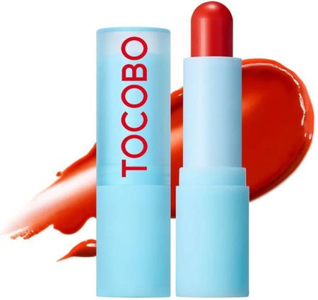Tocobo Glass Tinted Lip Balm Koloryzujący Balsam Do Ust 013 Tangerine Red 3.5G