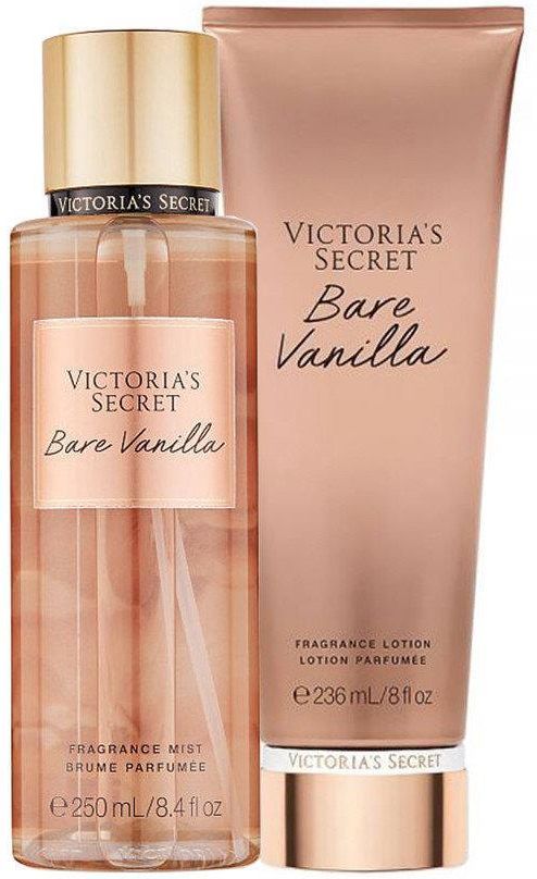 Victoria's Secret Bare Vanilla 3本セット Bare Vanilla Zestaw prezentowy 2 produkty Bare Vanilla