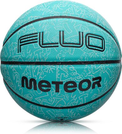 Piłka Koszykowa Meteor Fluo Miętowy 7