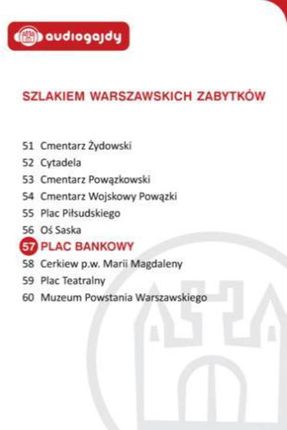 Plac Bankowy. Szlakiem warszawskich zabytków - Ewa Chęć (E-book)
