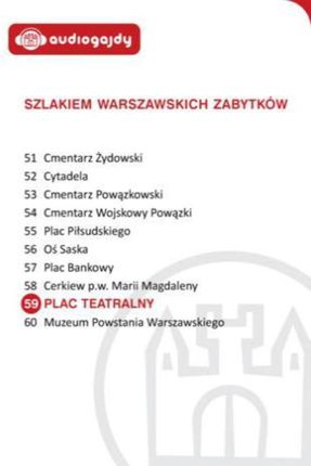 Plac Teatralny. Szlakiem warszawskich zabytków - Ewa Chęć (E-book)