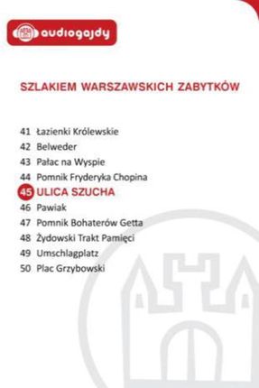 Ulica Szucha. Szlakiem warszawskich zabytków - Ewa Chęć (E-book)