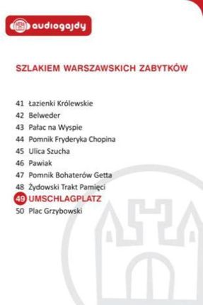 Umschlagplatz. Szlakiem warszawskich zabytków - Ewa Chęć (E-book)