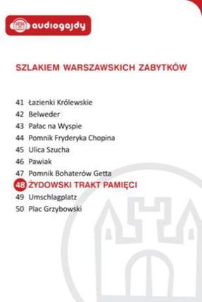 Żydowski Trakt Pamięci. Szlakiem warszawskich zabytków - Ewa Chęć (E-book)