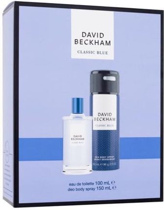 David Beckham Classic Blue : Edt 100ml + Dezodorant 150ml Dla Mężczyzn