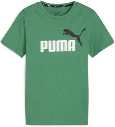 Dziecięca Koszulka z krótkim rękawem Puma Ess+ 2 Col Logo Tee B 58698576 – Zielony