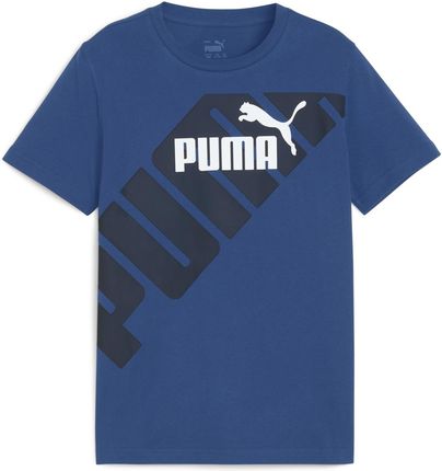 Dziecięca Koszulka z krótkim rękawem Puma Puma Power Graphic Tee B 67925414 – Granatowy