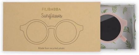 Filibabba Dziecięce Okulary Przeciwsłoneczne (4-7 l) UV400 Bleached Mauve