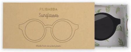 Filibabba Dziecięce Okulary Przeciwsłoneczne (4-7 l) UV400 Black