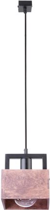 Sigma Lampa wisząca DAKOTA czarna 1x60W E27 (O-3299526)