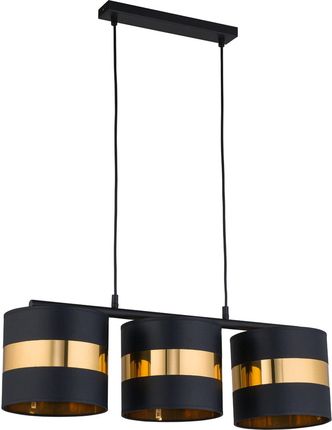TK Lighting Lampa wisząca PARIS GOLD złota szer.100cm 3xE27 (O-6793376)