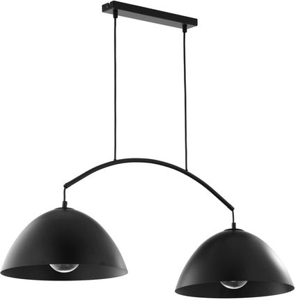 TK Lighting Lampa wisząca FARO czarna 2xE27 (O-6826390)