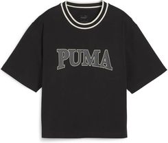 Zdjęcie Damska Koszulka z krótkim rękawem Puma Puma Squad Graphic Tee 67790301 – Czarny - Połczyn-Zdrój