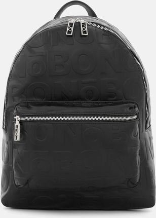 Duży, czarny plecak Nobo z logo