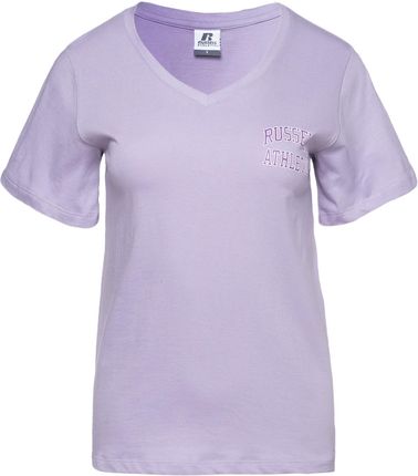 Damska Koszulka z krótkim rękawem Russell Athletic A4-812-1 M000254613 – Fioletowy