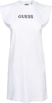 Damska Sukienka Guess Athena Jersey Dress V4Gk05Kc641-G011 – Biały