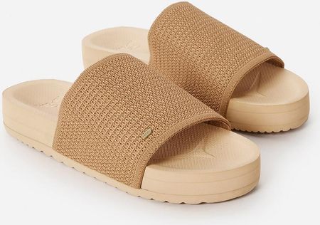 Damskie Klapki Rip Curl Pool Party Platform Yardage 155WOT_297 – Brązowy