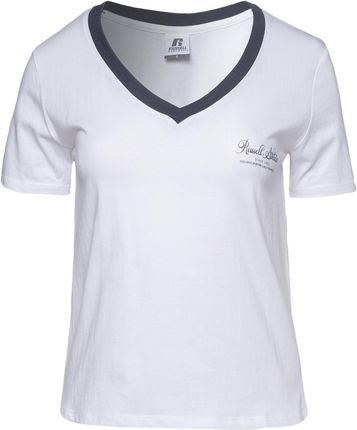 Damska Koszulka z krótkim rękawem Russell Athletic A4-815-1 M000254609 – Biały