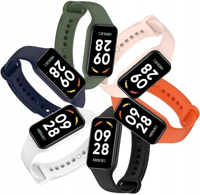 CZhkg Cinturini per Orologi per Xiaomi Redmi Smart Band 2 Band, Cintura di Ricambio Silicone Bracelet Sportivo Cinturino Wrist Strap Armband per Xiaomi Redmi Smart Band 2 Accessories (arancia