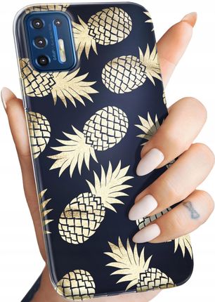 Hello Case Etui Do Motorola Moto G9 Plus Ananas Owoce Egzotyczne Obudowa
