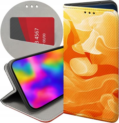 Hello Case Etui Z Klapką Do Xiaomi Redmi Note 9T Pomarańczowe Pomarańcze Orange