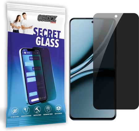 Grizzprotector Sekretne Szkło Hybrydowe Do Realme Narzo 70 Prywatyzujące Grizz Secretglass