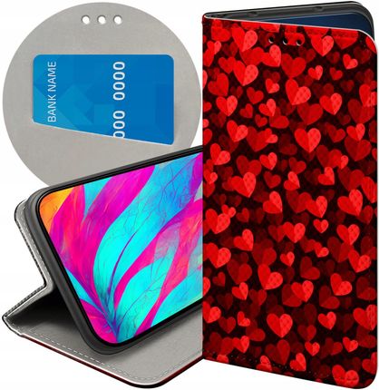 Hello Case Etui Z Klapką Do Xiaomi Redmi Note 9T Walentynki Miłość Serce