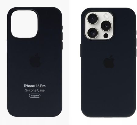 Apple Iphone 15 Pro Etui Silicone Case Black Mpte3Fe A Model A2912 Magsafe