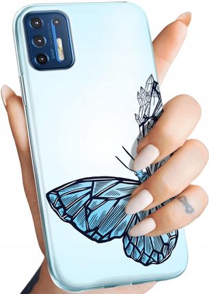 Hello Case Etui Do Motorola Moto G9 Plus Motyle Butterfly Barwne Obudowa