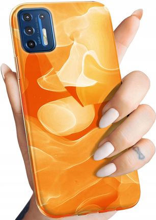 Hello Case Etui Do Motorola Moto G9 Plus Pomarańczowe Pomarańcze Orange Obudowa
