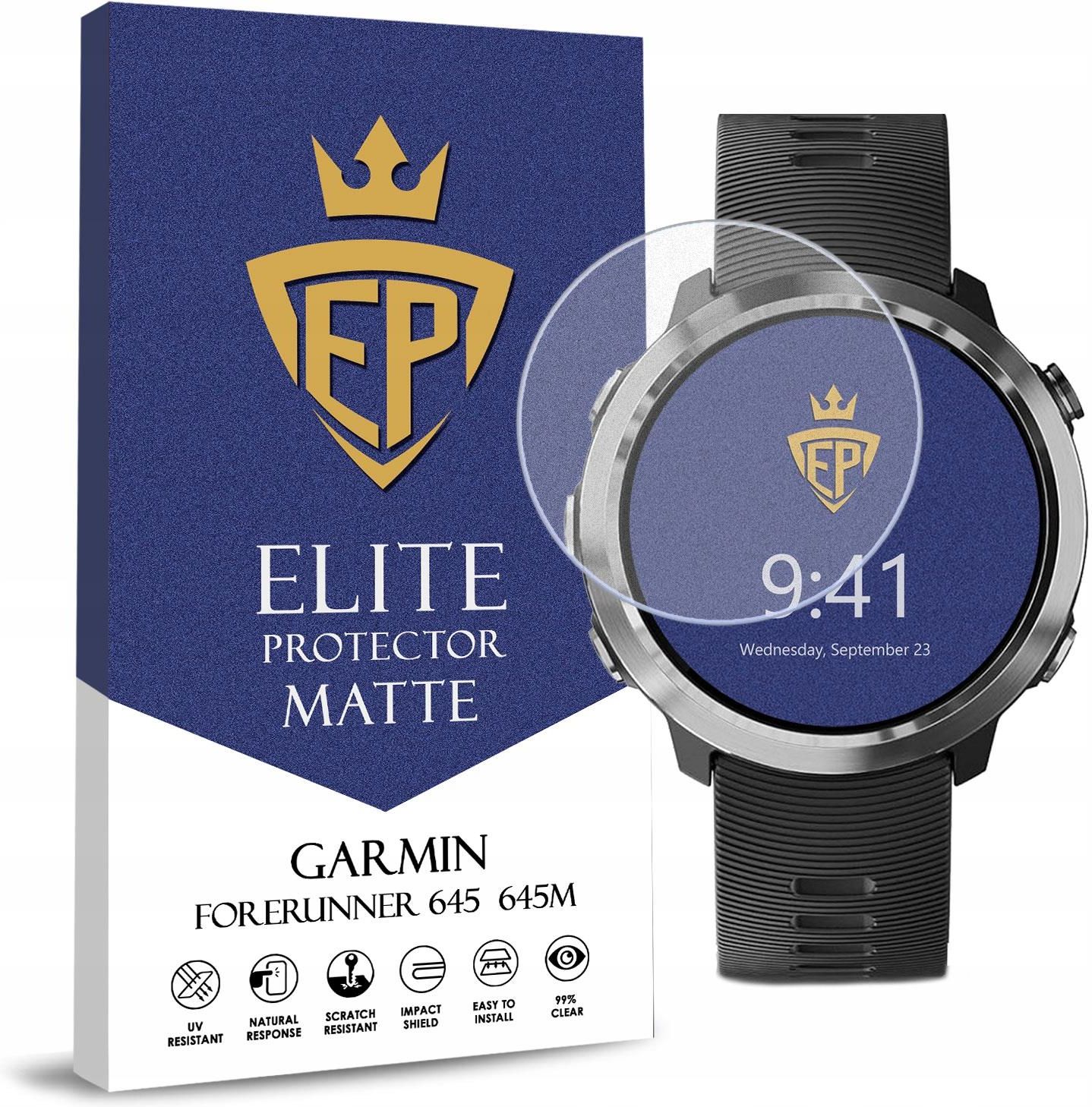 Folia Matowa Do Garmin Forerunner 645 645M Hydrożelowa Brak Odcisków ...