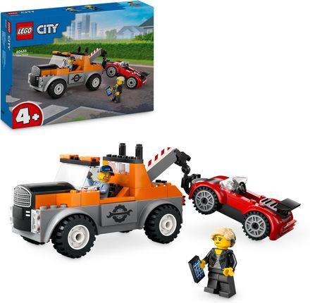 LEGO City 60435 Samochód pomocy drogowej i naprawa sportowego auta