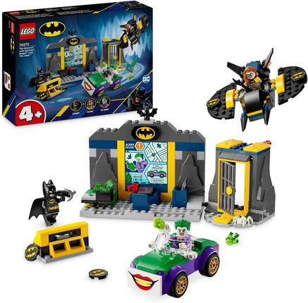 LEGO DC Batman 76272 Jaskinia Batmana z Batmanem, Batgirl i Jokerem