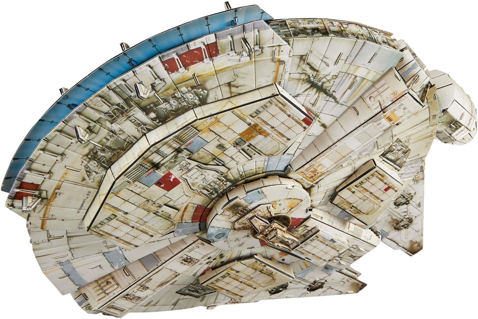 Puzzle 4D Build Star Wars Gwiezdne Wojny Statek Falcon Millennium