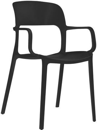 Krzesło SAHA - czarne x 4