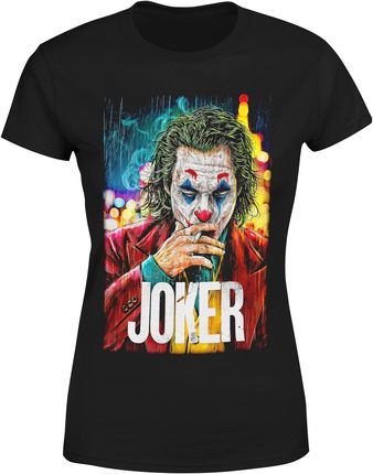 Joker z Jokerem Damska koszulka (XL, Czarny)