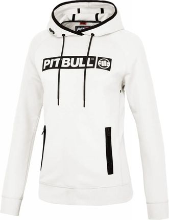 Bluza damska z kapturem Pit Bull 300 Interlock Georgia '24 - Off White RATY 0% | PayPo | GRATIS WYSYŁKA | ZWROT DO 100 DNI