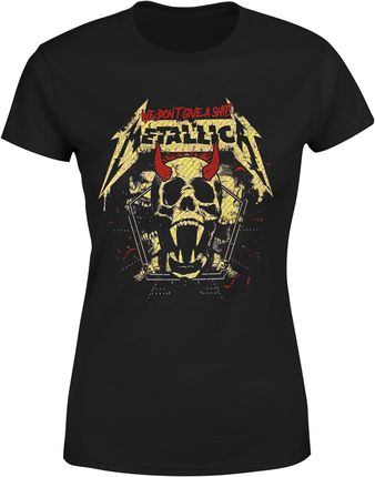 Metallica We Dont Give A Shit Damska koszulka (S, Czarny)