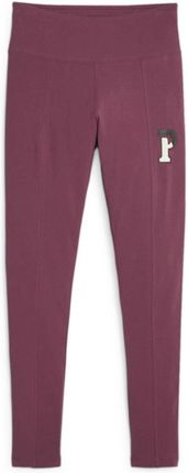 Legginsy damskie Puma SQUAD fioletowe 62149022