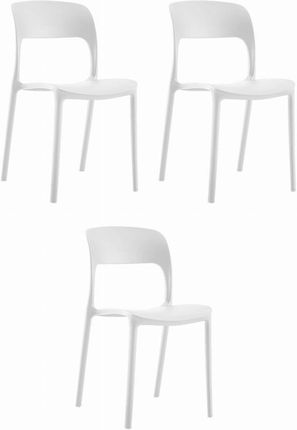 Krzesło IPOS - białe x 3