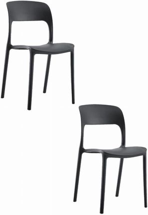 Krzesło IPOS - czarne x 2