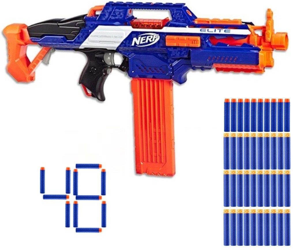 Nerf Zestaw Pistolet N-Strike Elite Rapidstrike Cs-18 + 30 Strzałek ...