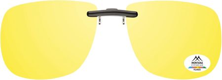 Nakładki Rozjaśniające Polaryzacyjne Na Okulary Dla Kierowców Żółte Gratisy