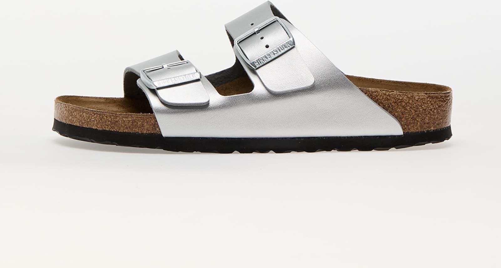 Birkenstock Arizona Birko-Flor Silver - Ceny I Opinie - Ceneo.pl