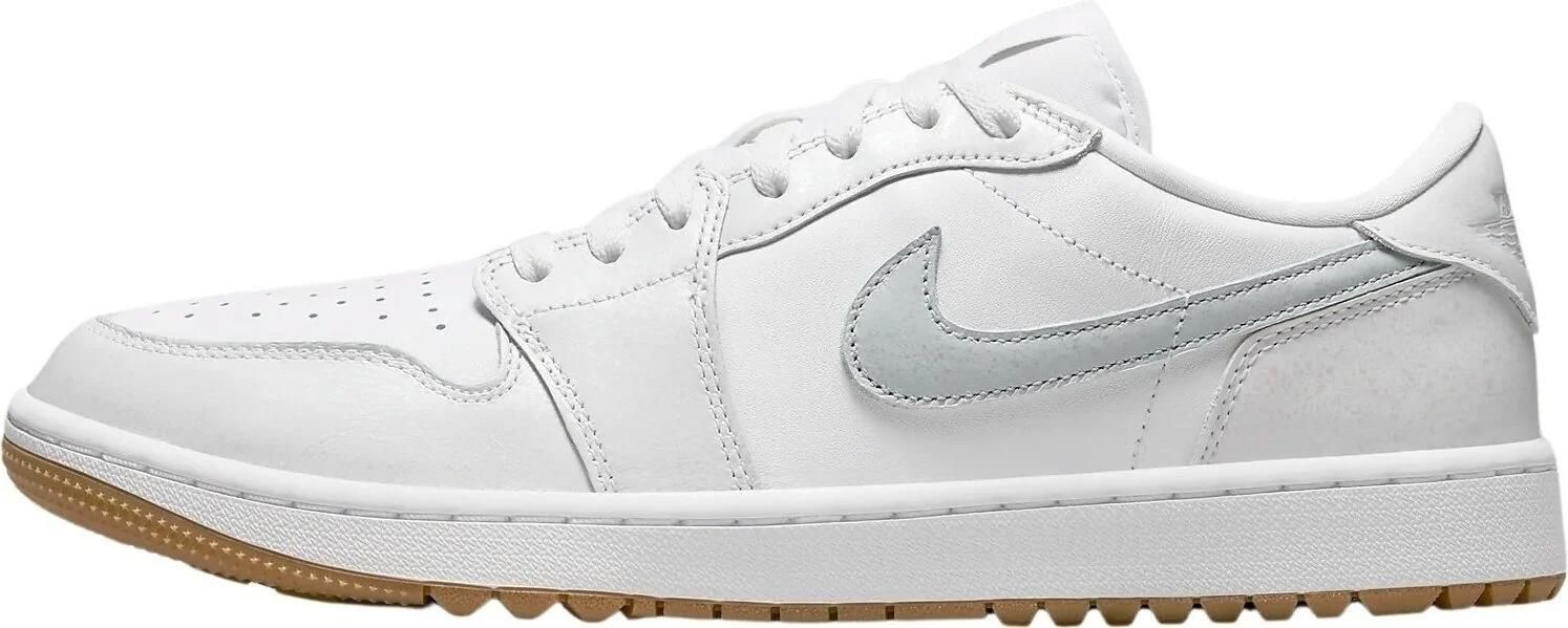 シューズ NIKE - NIKE AIR JORDAN1 LOW GOLF TRIPLE WHITE Nike Air Jordan 1 Low Golf 