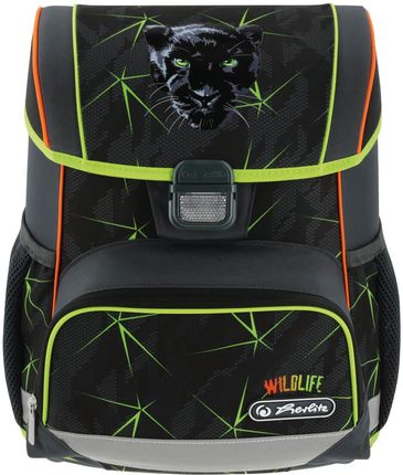 Herlitz Zestaw Tornister Plecak Szkolny Loop Plus Wild Life Czarna Pantera - zdjęcie 2