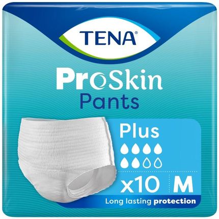 TENA Pants ProSkin Plus majtki chłonne M 10szt.